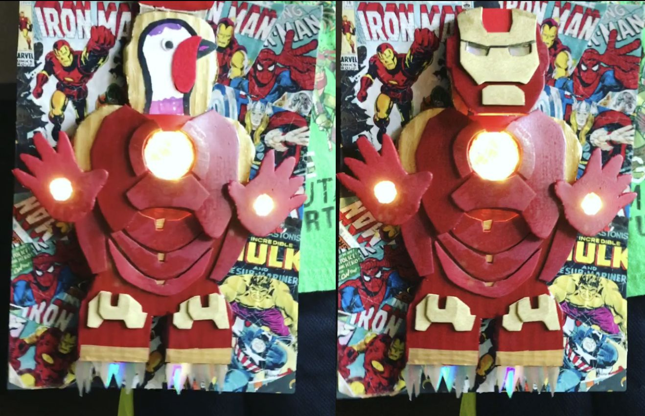 9 Turkey Disguise Project Ideas | Turkey Disguise Project, Turkey in Iron Man Turkey Disguise Printable