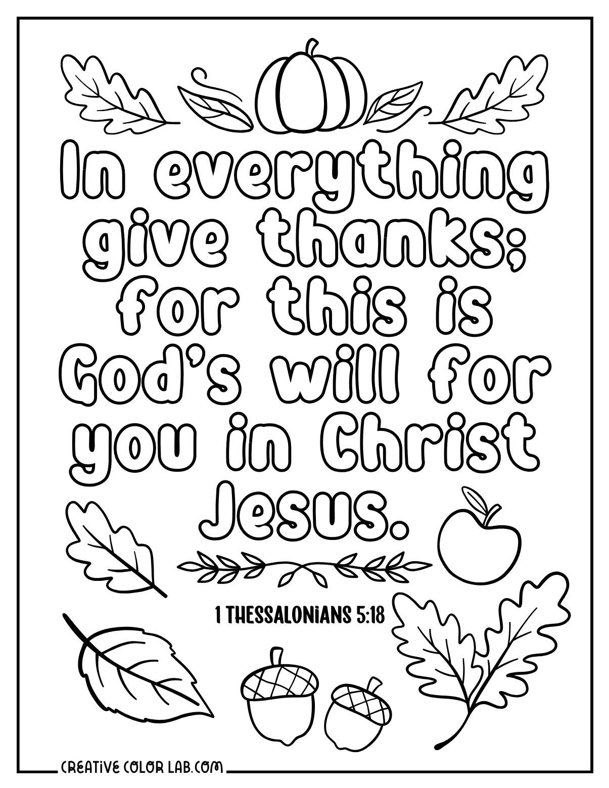 Christian Thanksgiving Coloring Pages For Sunday School for Thanksgiving Bible Coloring Pages Printables