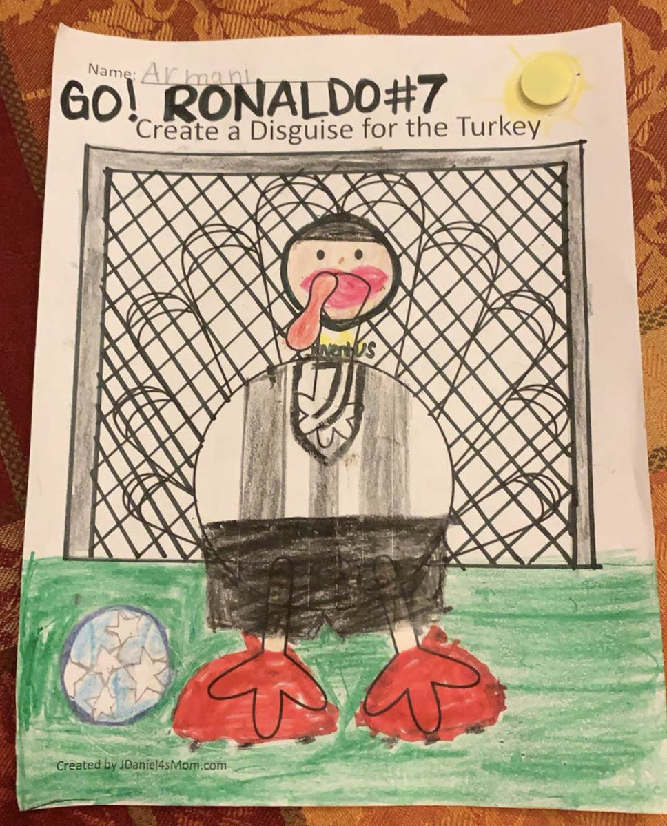 Christina M. Campos On X within Turkey In Disguise Ronaldo