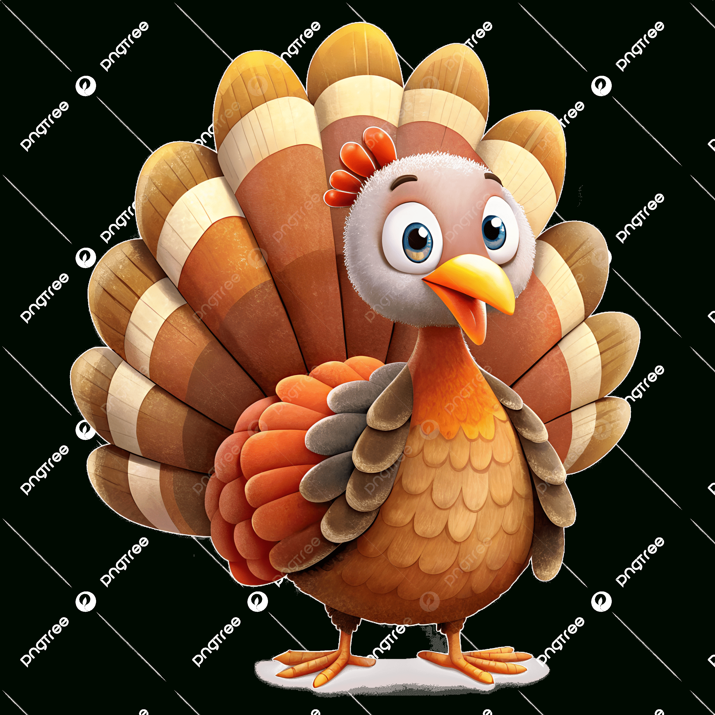 Cute Cartoon Turkey Clipart For Thanksgiving Designs, Thanksgiving with regard to Free Printable Turkey Clipart