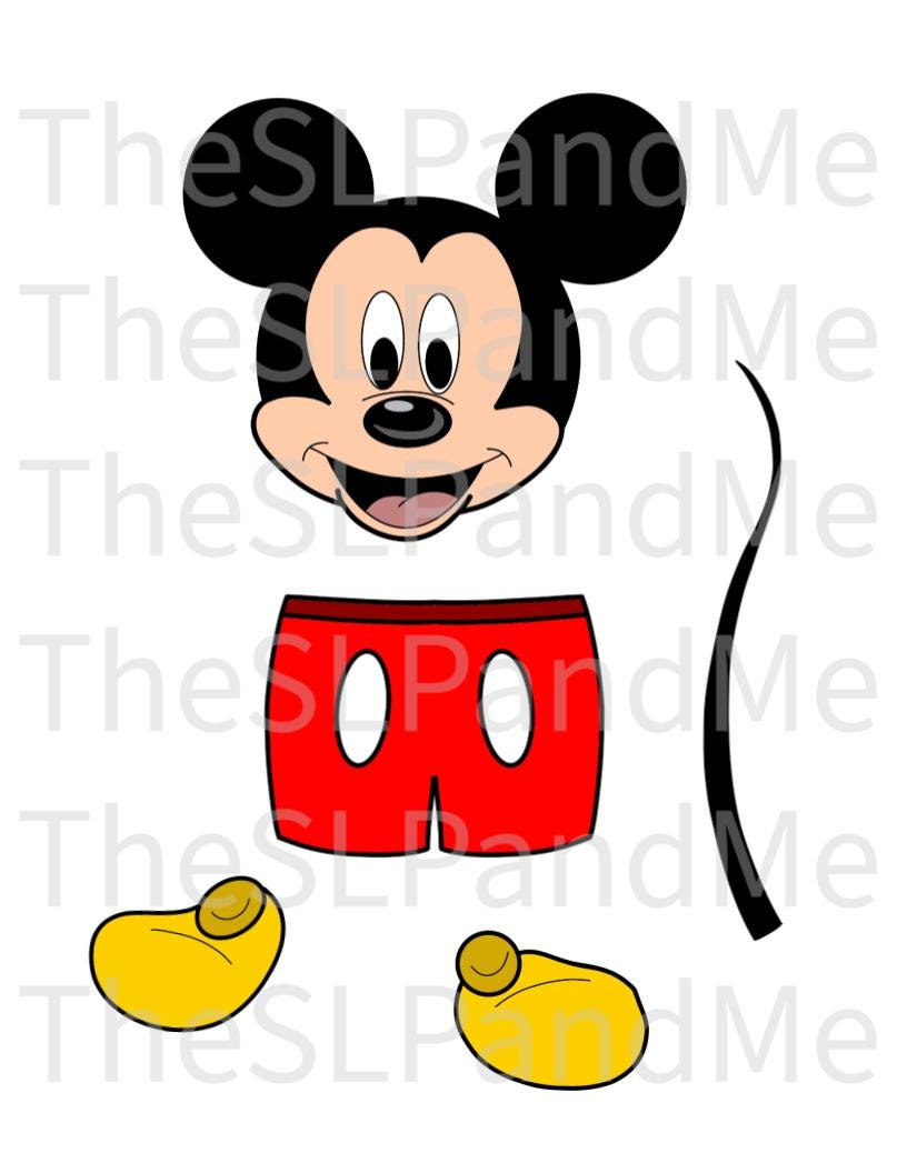 Disguise A Turkey- Mouse Disguise-Resizable! - Etsy in Turkey In Disguise Mickey