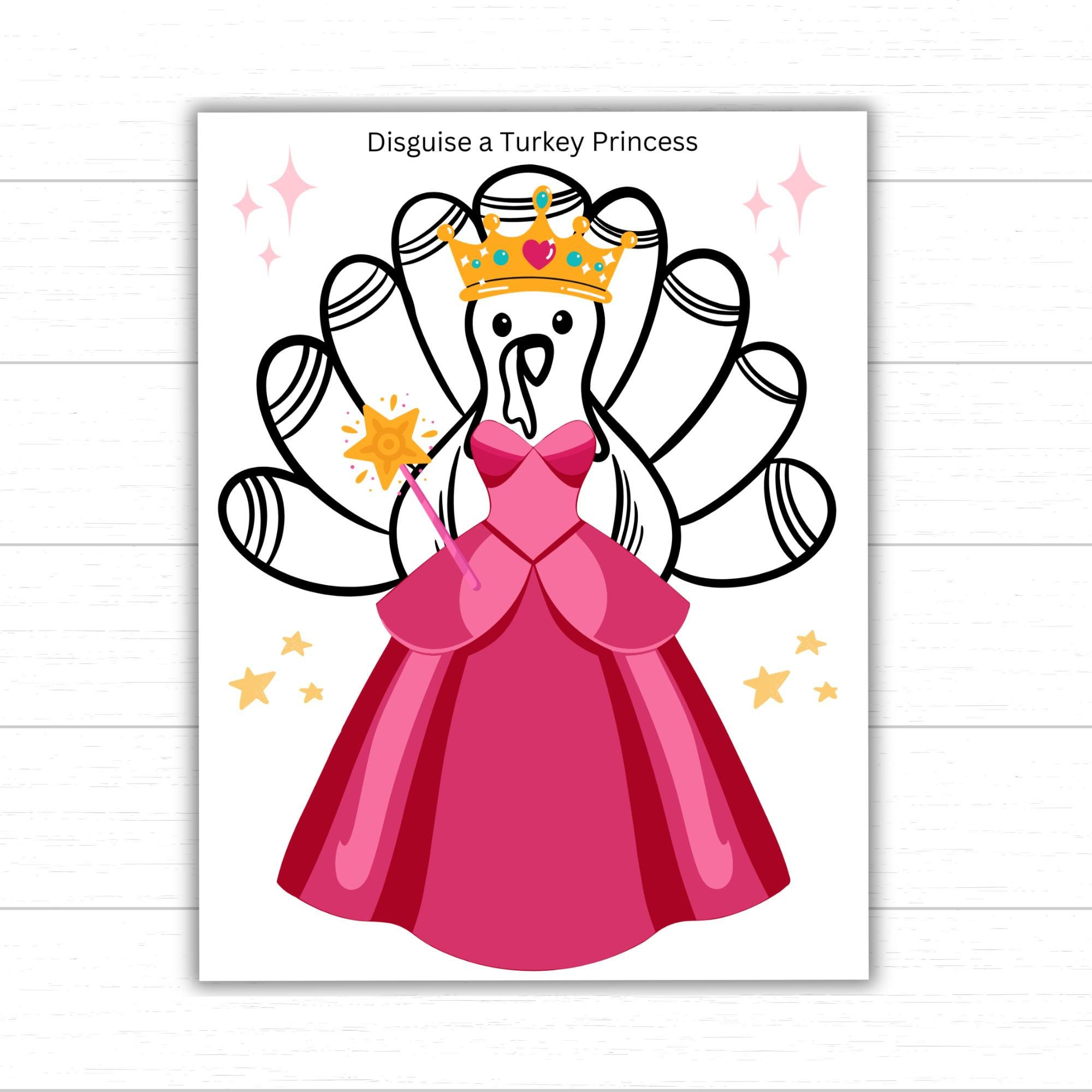 Disguise A Turkey Princess, Turkey In Disguise Princess, Princess pertaining to Turkey in Disguise Queen