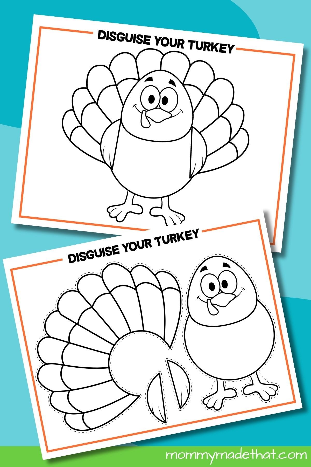 Disguise A Turkey Project (Free Printable Templates + Ideas) within Template Printable Disguise A Turkey Template