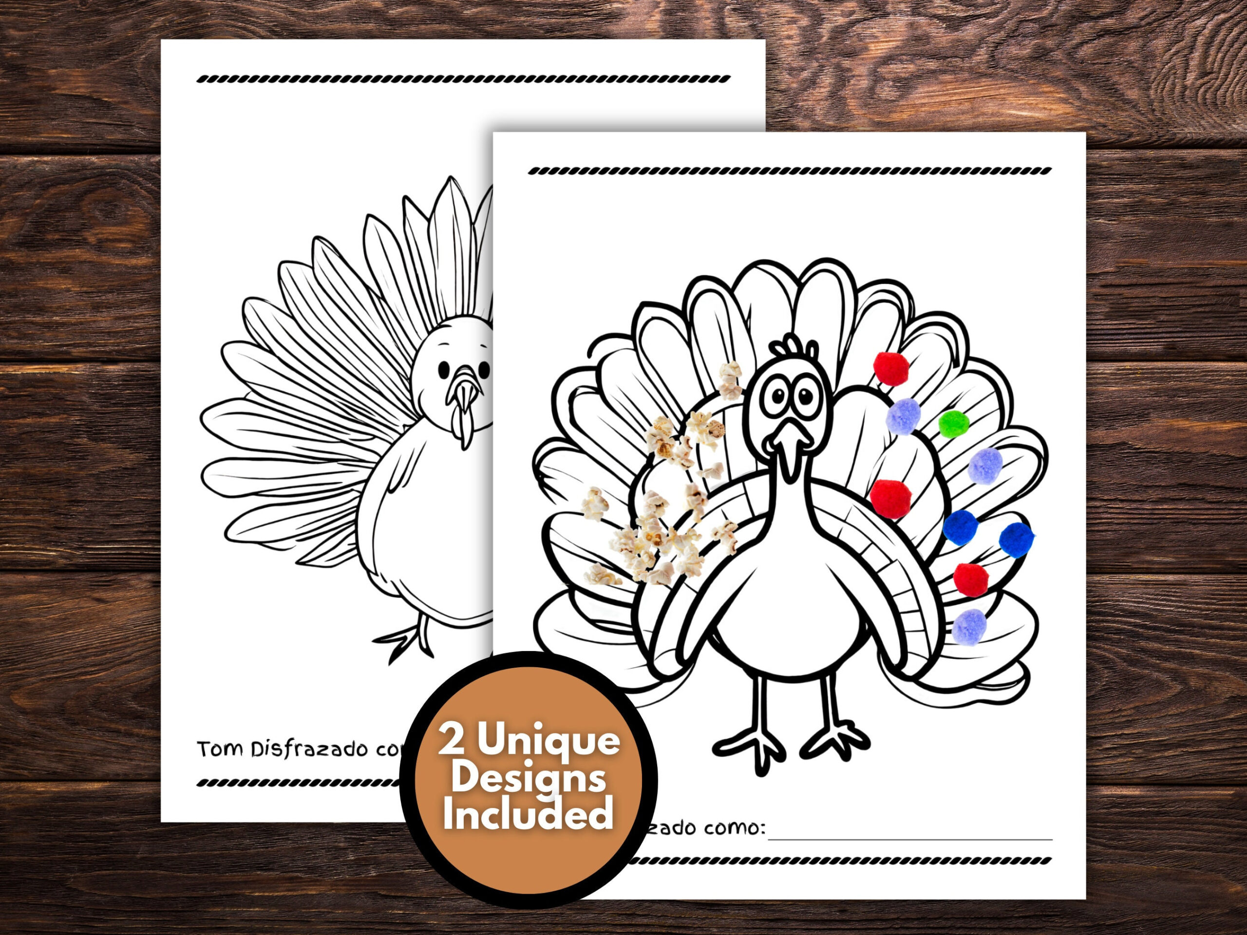 Disguise A Turkey, Turkey In Disguise In Spanish, Spanish intended for Turkey In Disguise In Spanish