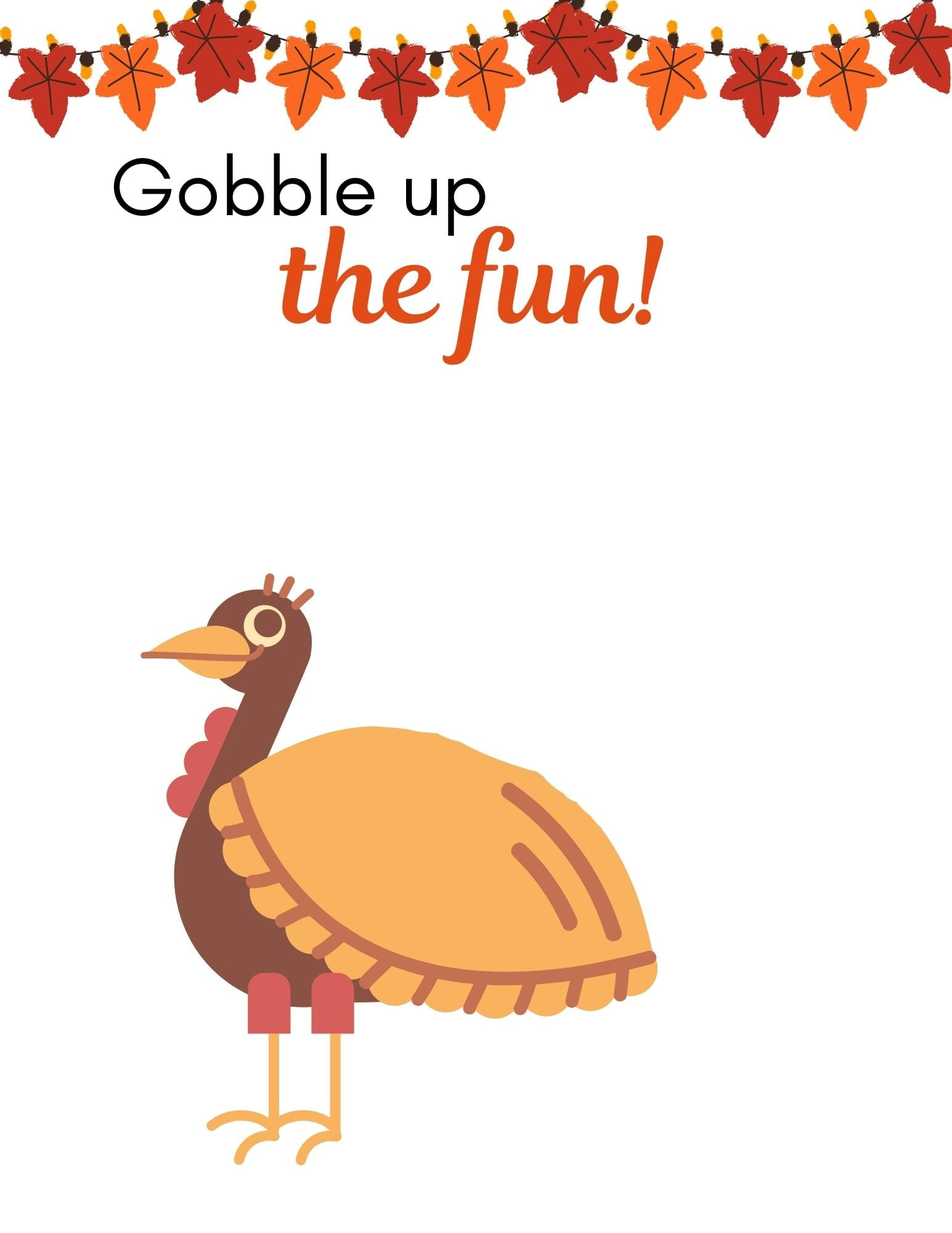 Easy Printable Turkey Handprint Craft - In The Playroom throughout Printable Hand Turkey Template