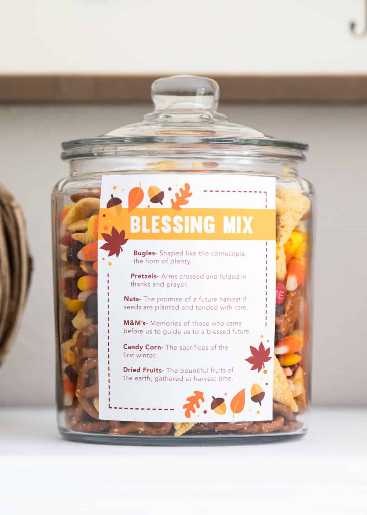 Easy Thanksgiving Blessing Mix Free Printable - I Heart Naptime with regard to Thanksgiving Blessing Mix Printable