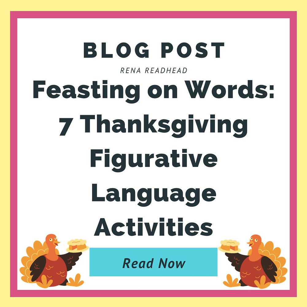 Feasting On Words: 7 Thanksgiving Figurative Language Activities for Thanksgiving Figurative Language Worksheets