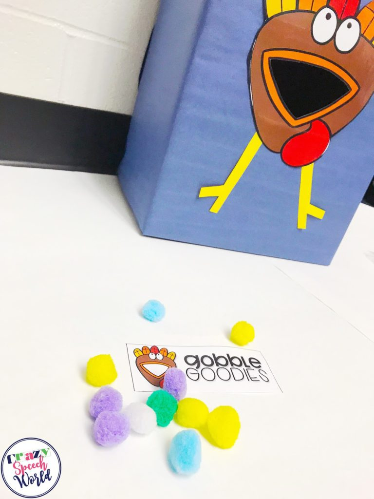 Feed The Turkey! Reinforcement Game - Crazy Speech World for Feed the Turkey Printable