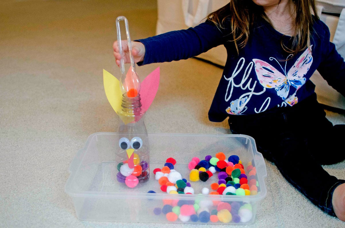 Feed The Turkey Thanksgiving Activity - Busy Toddler intended for Feed the Turkey Printable
