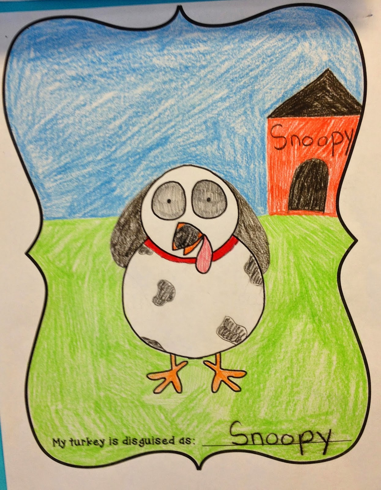 Flashback: Turkeys In Disguise - Mrs. O Knows with regard to Turkey in Disguise Snoopy