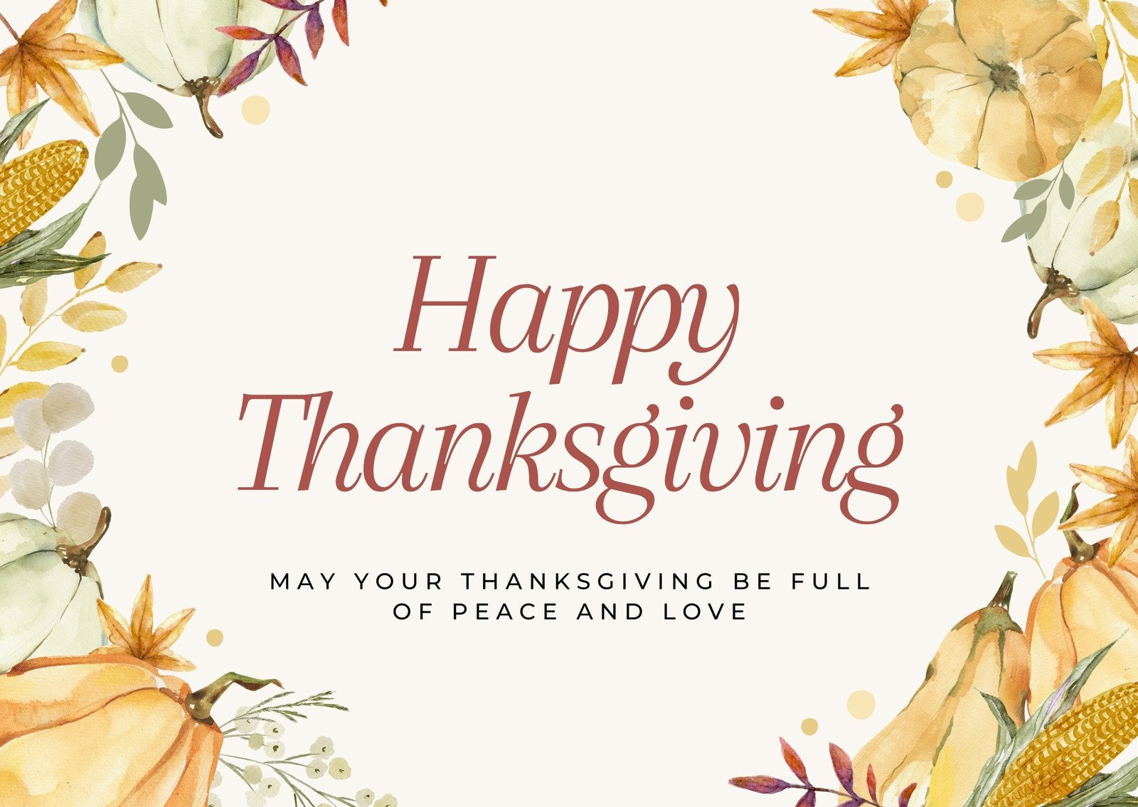 Free Printable, Customizable Holiday Card Templates | Canva with regard to Printable Thanksgiving Note Cards