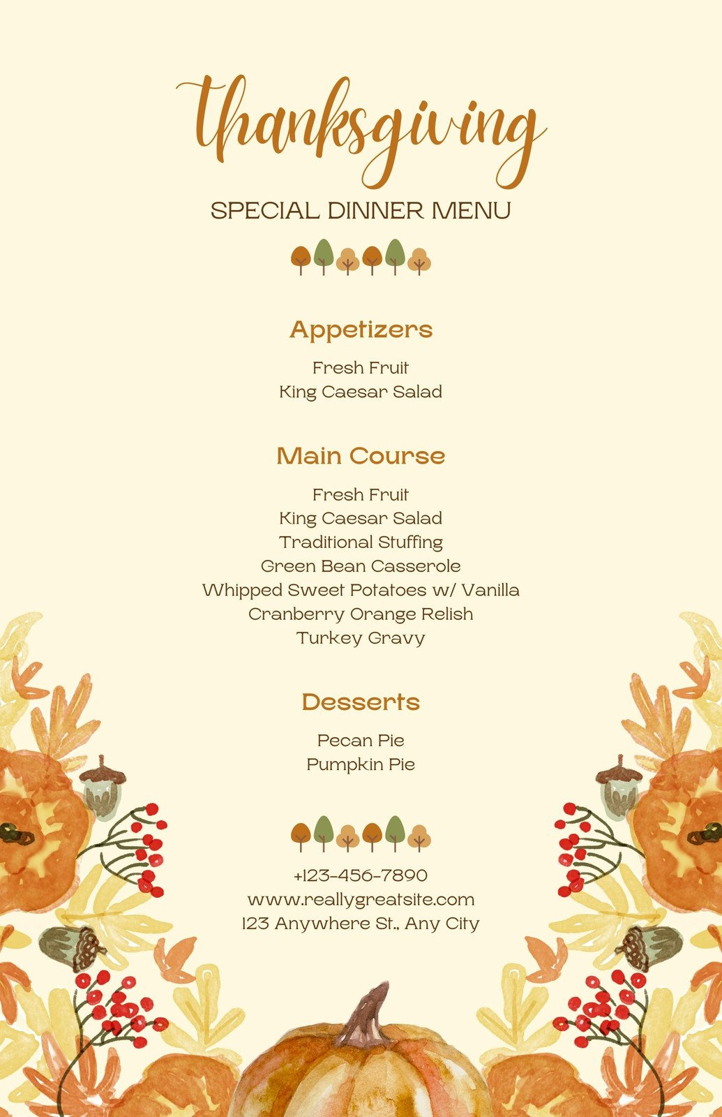 Free Printable, Customizable Thanksgiving Menu Templates | Canva throughout Thanksgiving 2025 Menu Template