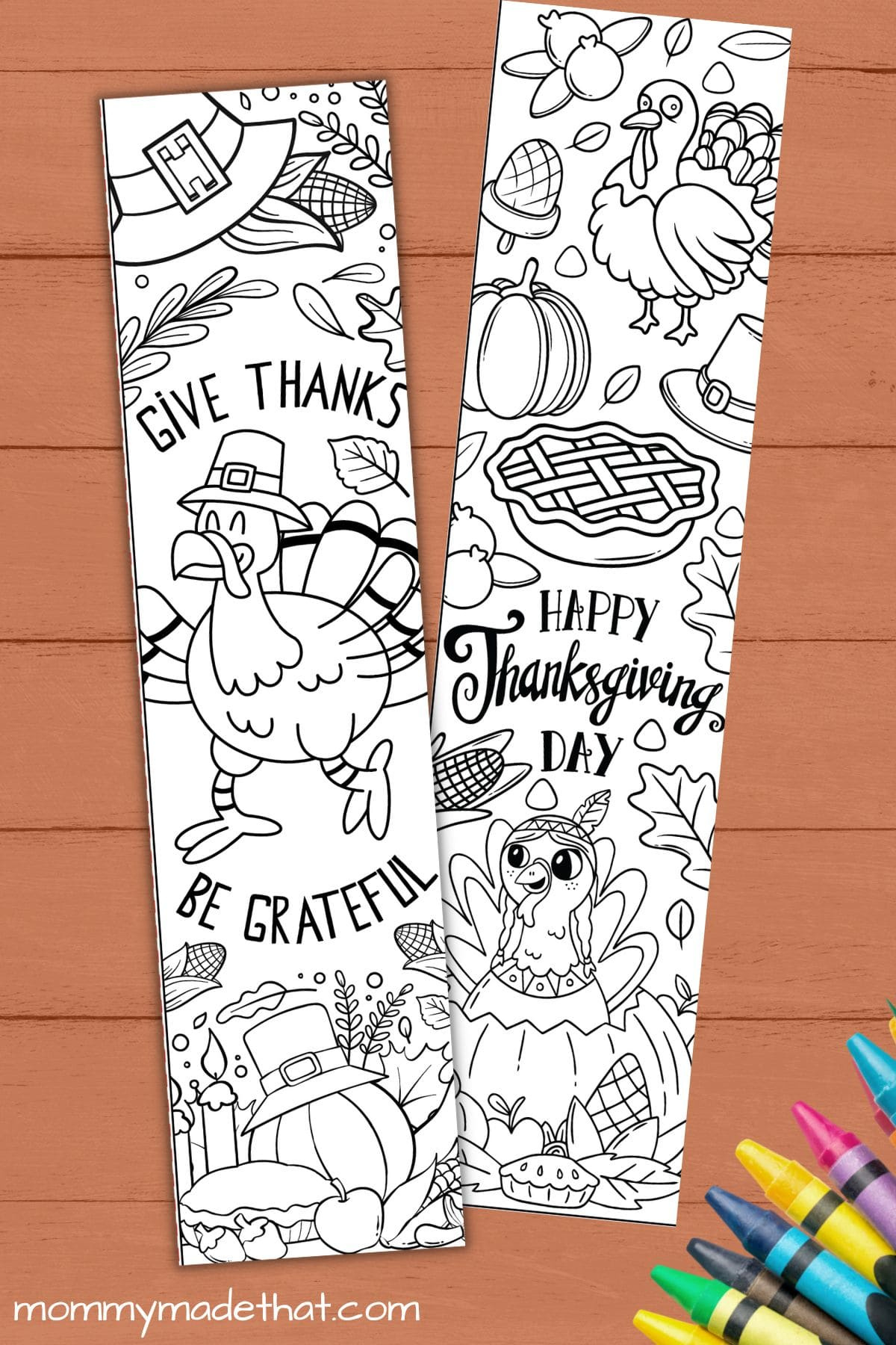 Free Printable Thanksgiving Bookmarks To Color pertaining to Free Printable Turkey Bookmarks