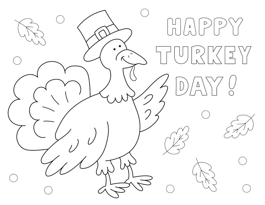 Free Printable Thanksgiving Coloring Pages For Kids - Happy intended for Printable Thanksgiving Coloring Pages For Toddlers