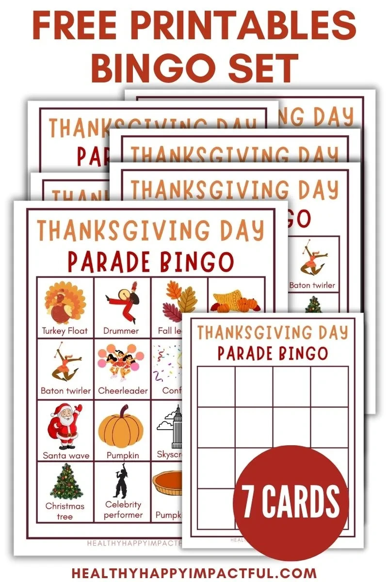 Free Thanksgiving Parade Bingo For The Ultimate Turkey Day Fun In 2025 intended for Thanksgiving Parade Bingo 2025 Printable