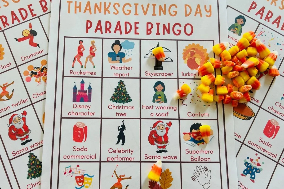 Free Thanksgiving Parade Bingo For The Ultimate Turkey Day Fun In 2025 pertaining to Thanksgiving Parade Bingo 2025 Printable