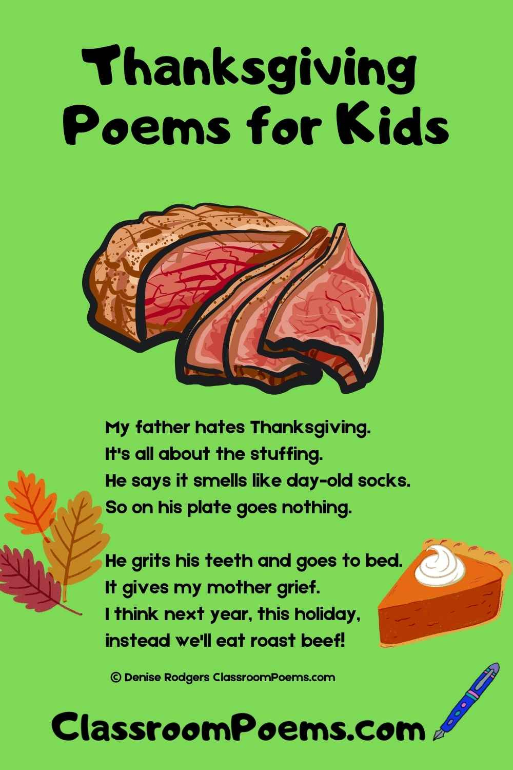 Funny Thanksgiving Poems with regard to Humorous Thanksgiving Poems