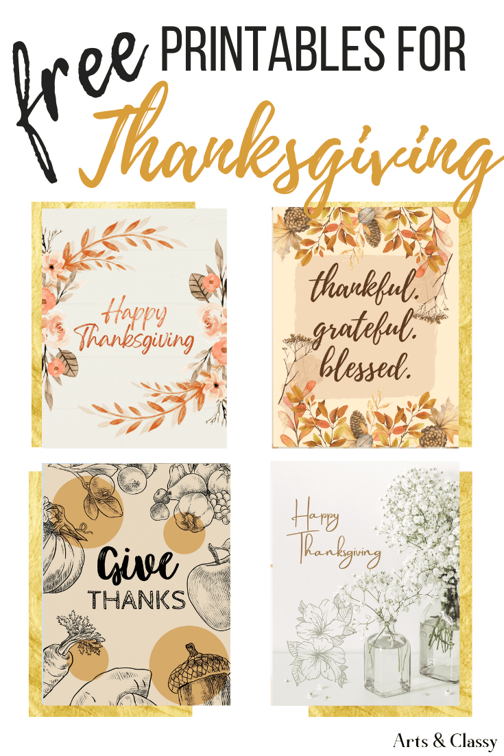 Grab Your Free Thanksgiving Printables – Arts And Classy within Thanksgiving Printables For Adults Free