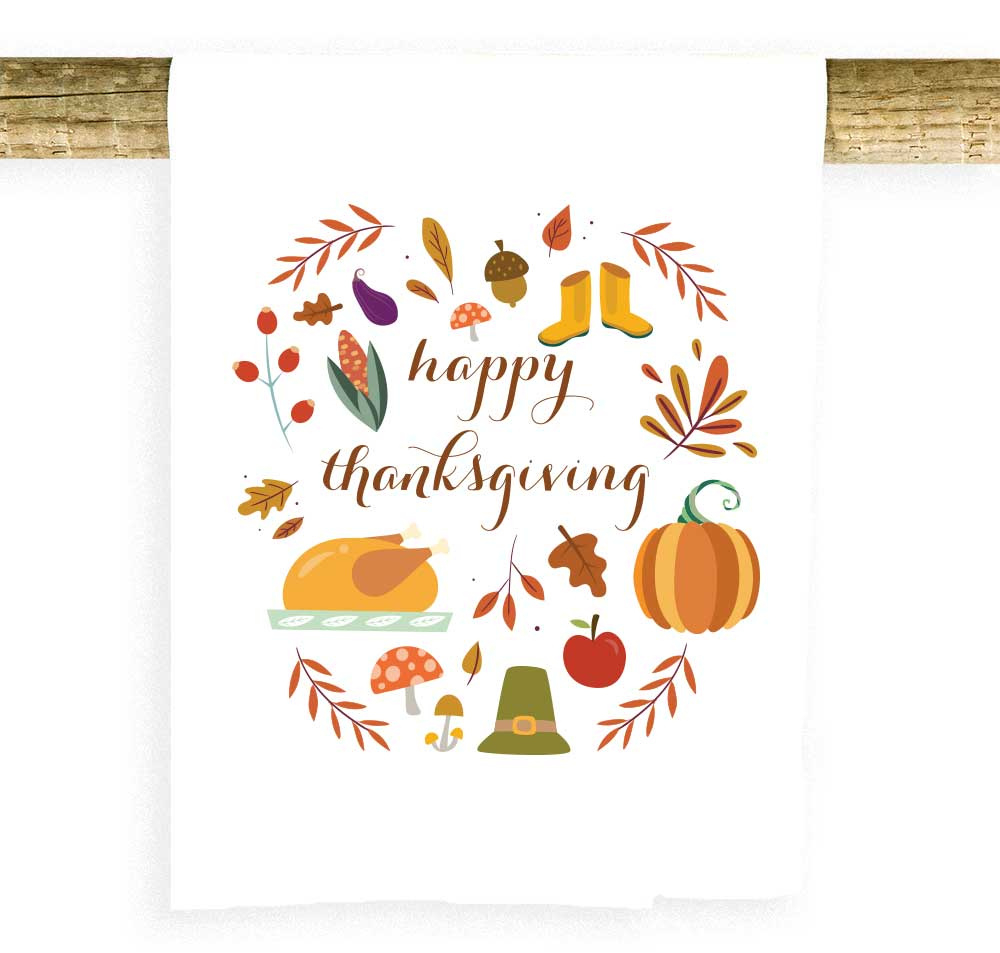Happy Thanksgiving Icons With Boots inside Thanksgiving Icons Free Printable