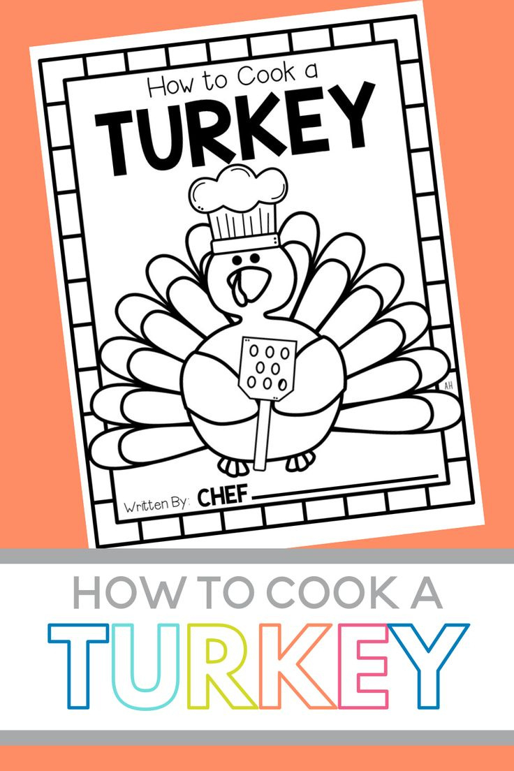 How To Cook A Turkey Preschool Activity intended for How To Cook A Turkey Preschool Printable