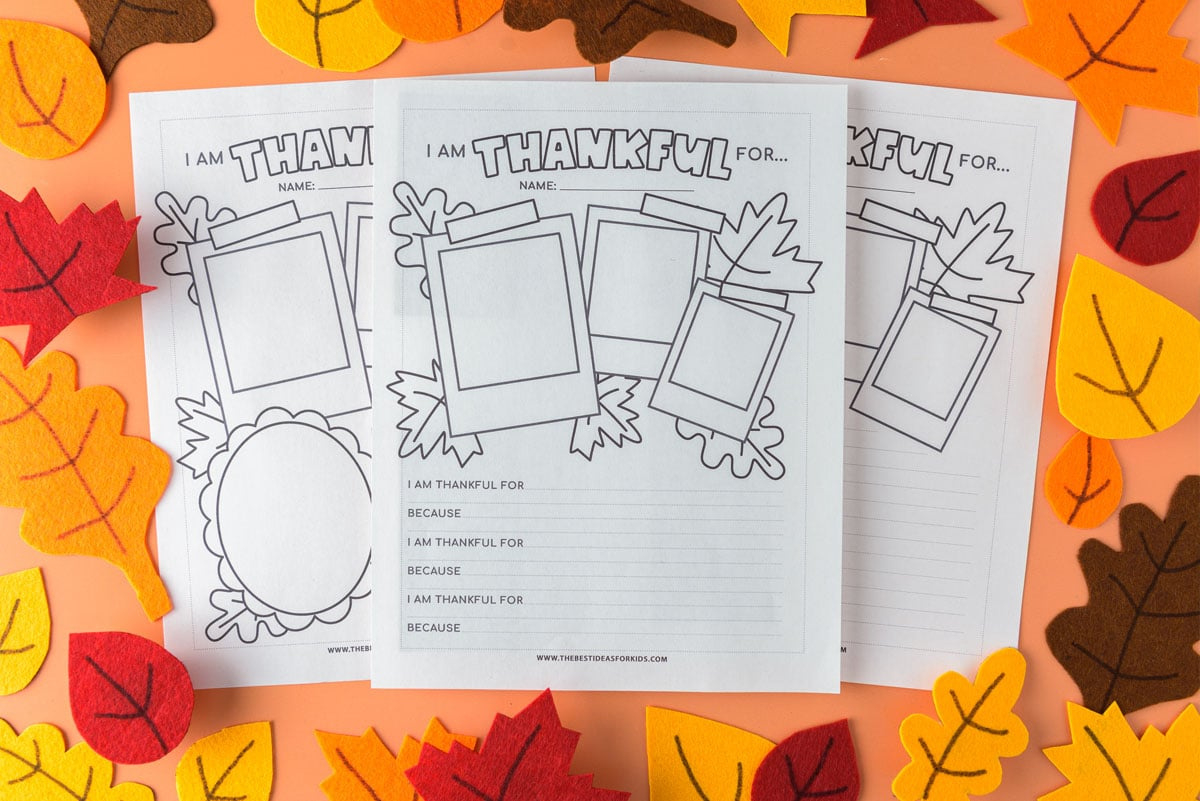 I Am Thankful For Printable - The Best Ideas For Kids with I am Thankful For Printable Book