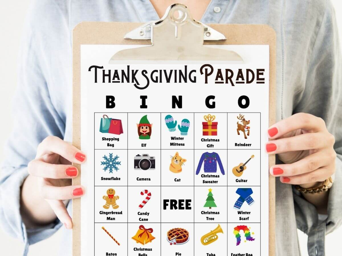 Macy&amp;#039;S Thanksgiving Day Parade Bingo - Free Printable Bingo Cards! regarding Thanksgiving Parade Bingo Printables