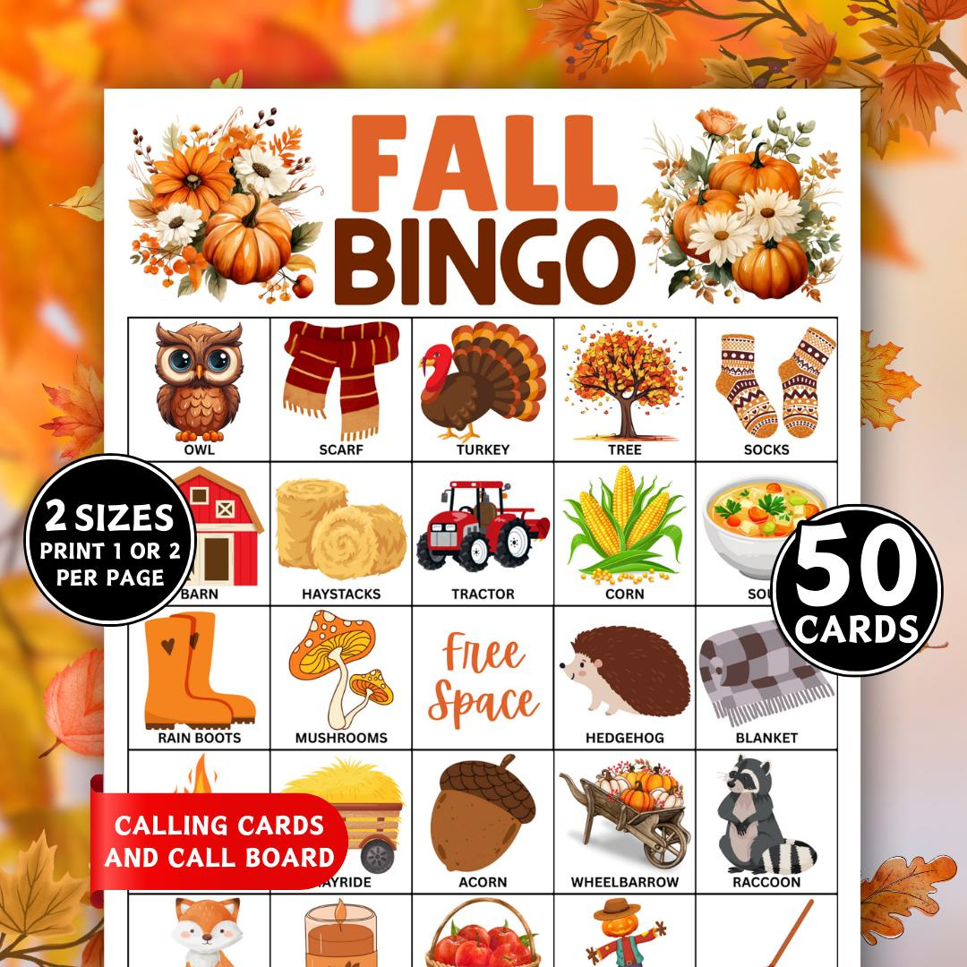 Paper Bingo Cards - Etsy Singapore within Thanksgiving Bingo Printable Mes English