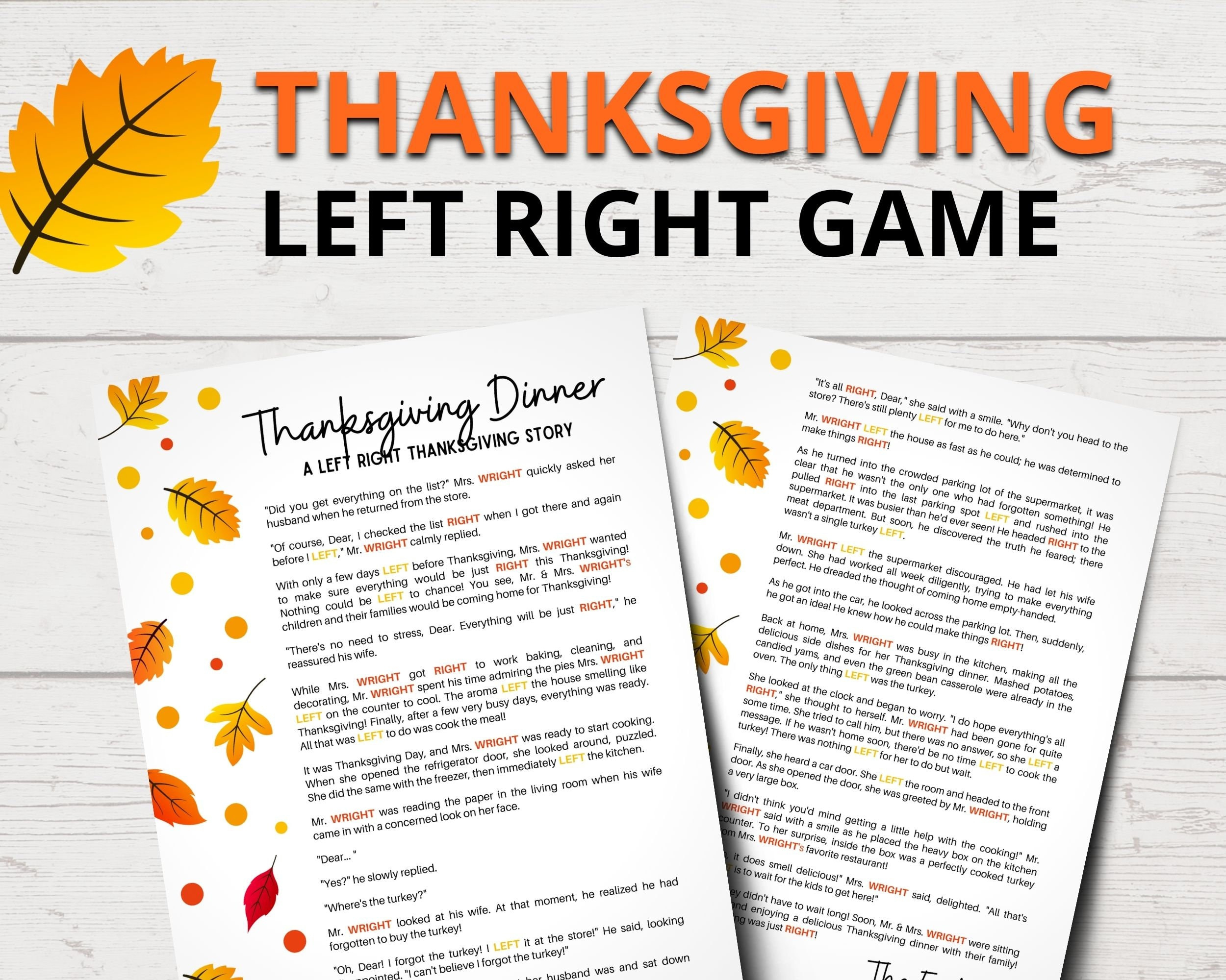 Printable Left Right Thanksgiving Game | Funny Thanksgiving Left regarding Thanksgiving Left Right Game Printable Printable Free