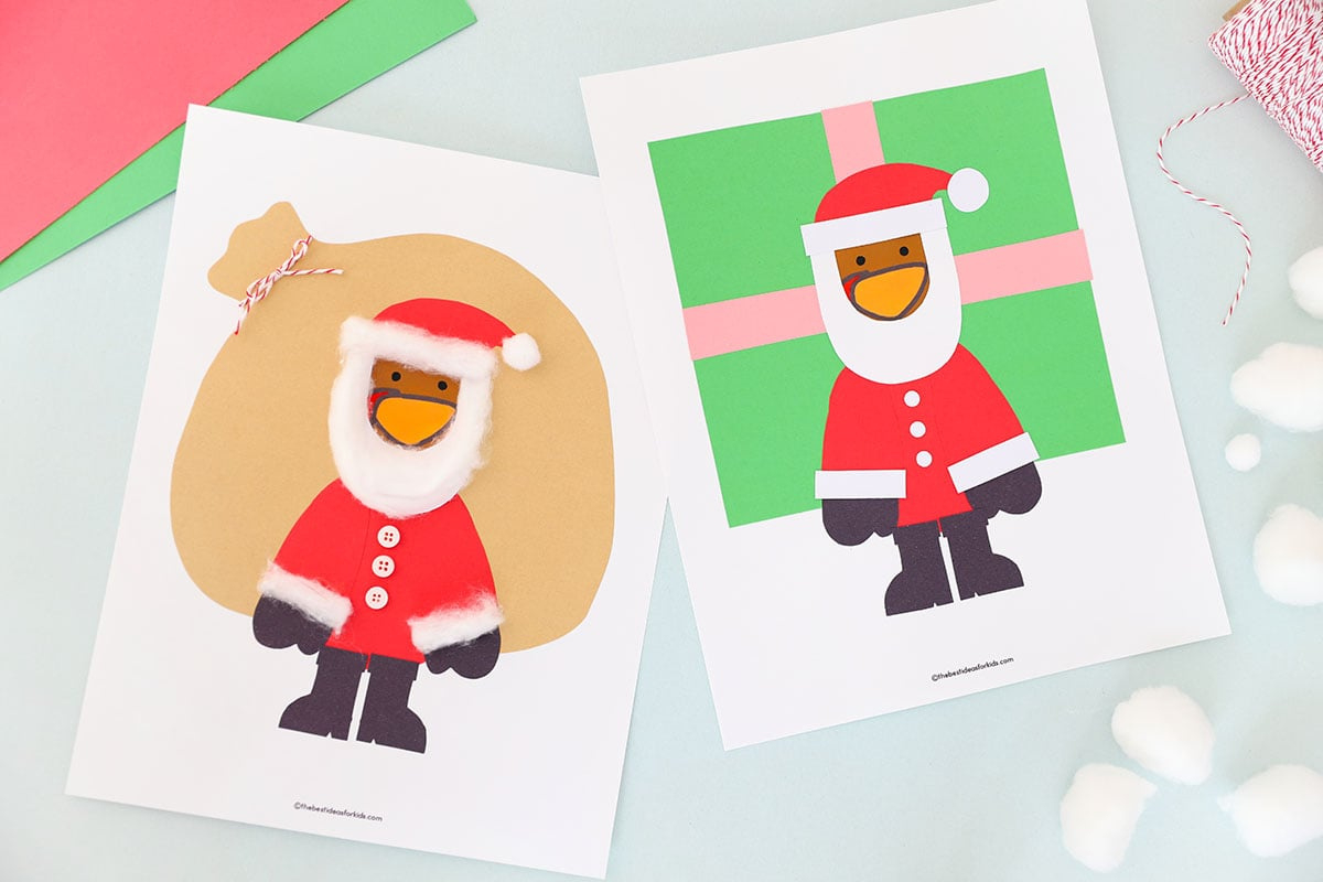 Santa Turkey Disguise (Free Template) - The Best Ideas For Kids throughout Turkey in Disguise Santa Ideas