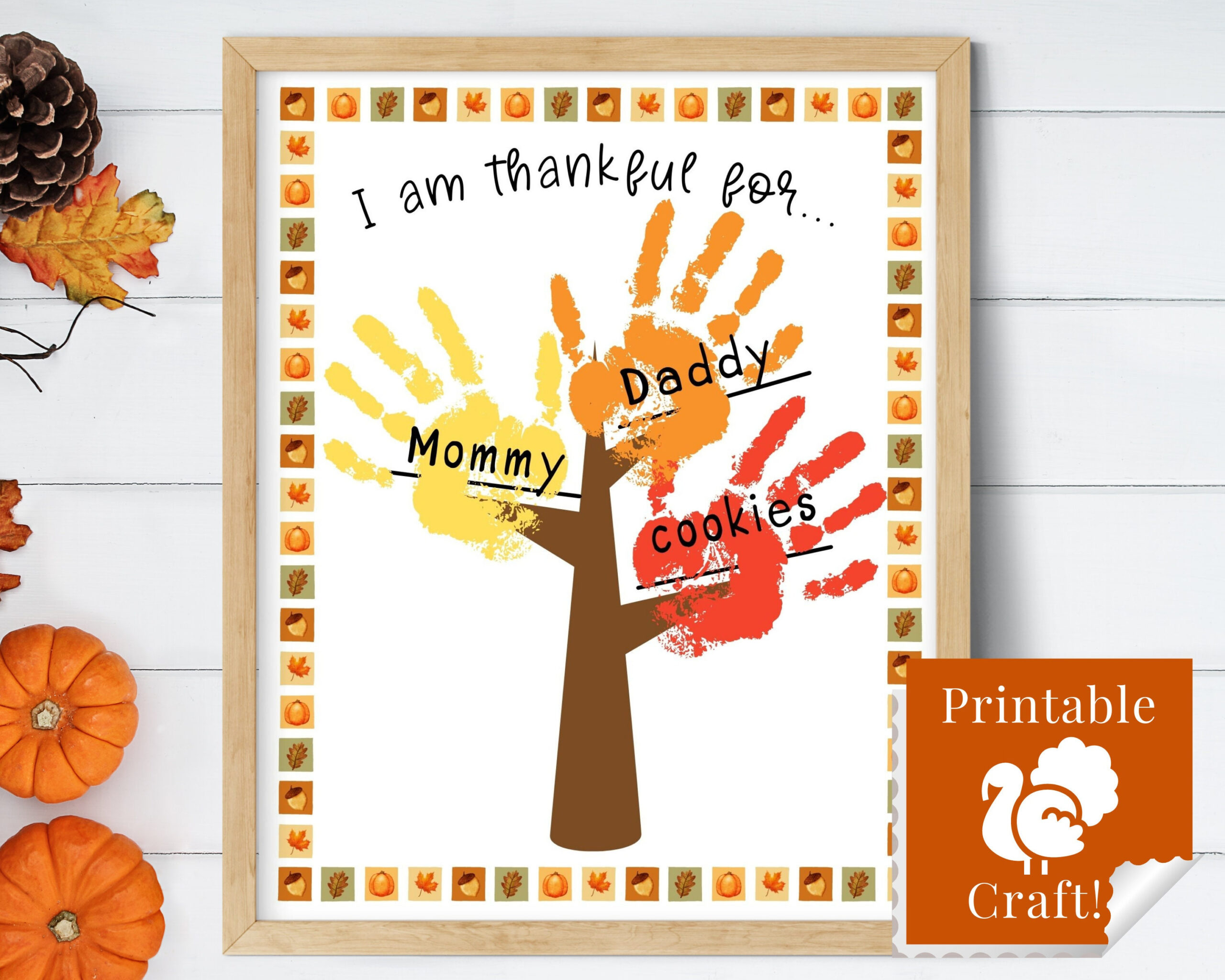 Thanksgiving Activities For Kids, Arts And Crafts, Preschool within Oh Boy am I Thankful Printable