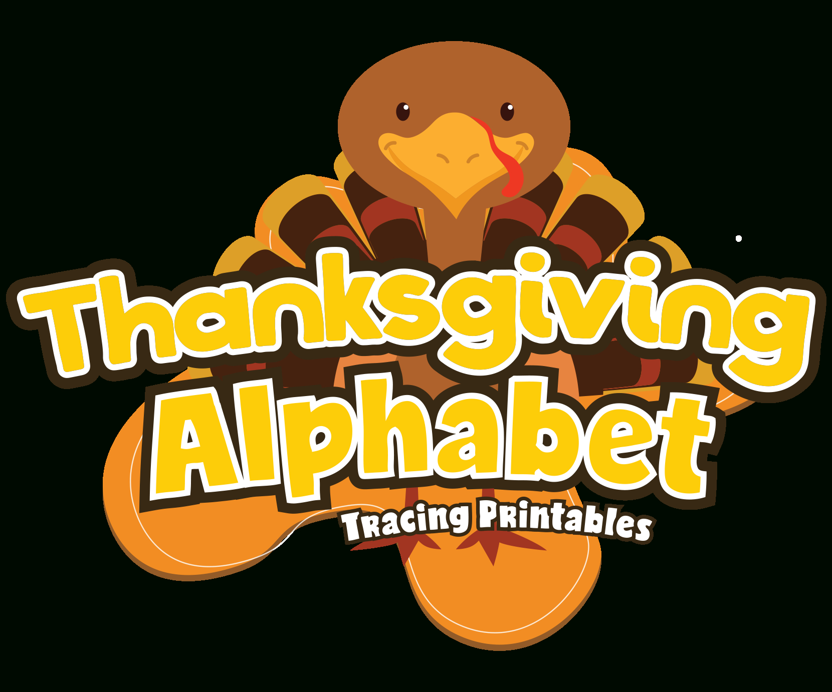 Thanksgiving Alphabet Letter Tracing Pack For Preschoolers — My within Thanksgiving Alphabet Letters Printable Free