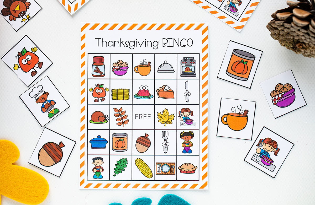 Thanksgiving Bingo (Free Printable) - The Best Ideas For Kids intended for Thanksgiving Themed Bingo Printable