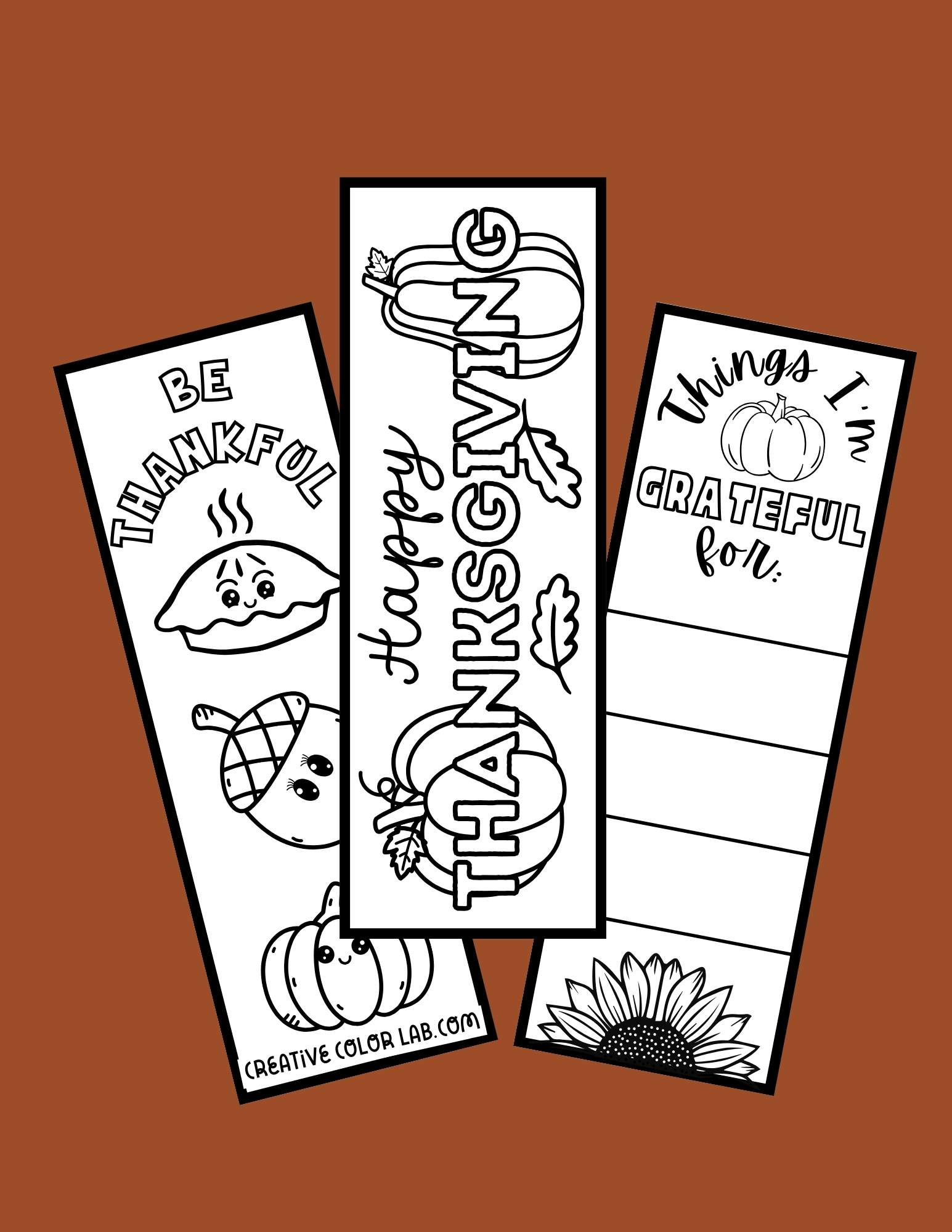 Thanksgiving Bookmarks To Color | Free Pdf Printables inside Free Printable Turkey Bookmarks