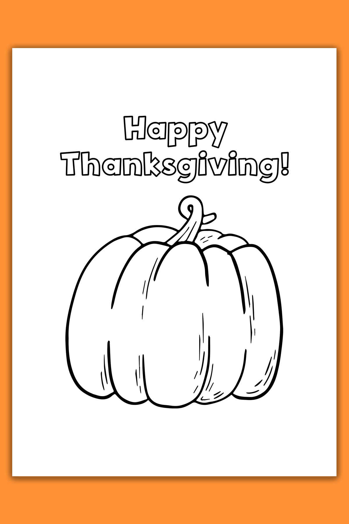 Thanksgiving Cards Coloring Pages - 10 Free Cards Included intended for Printable Coloring Thanksgiving Cards