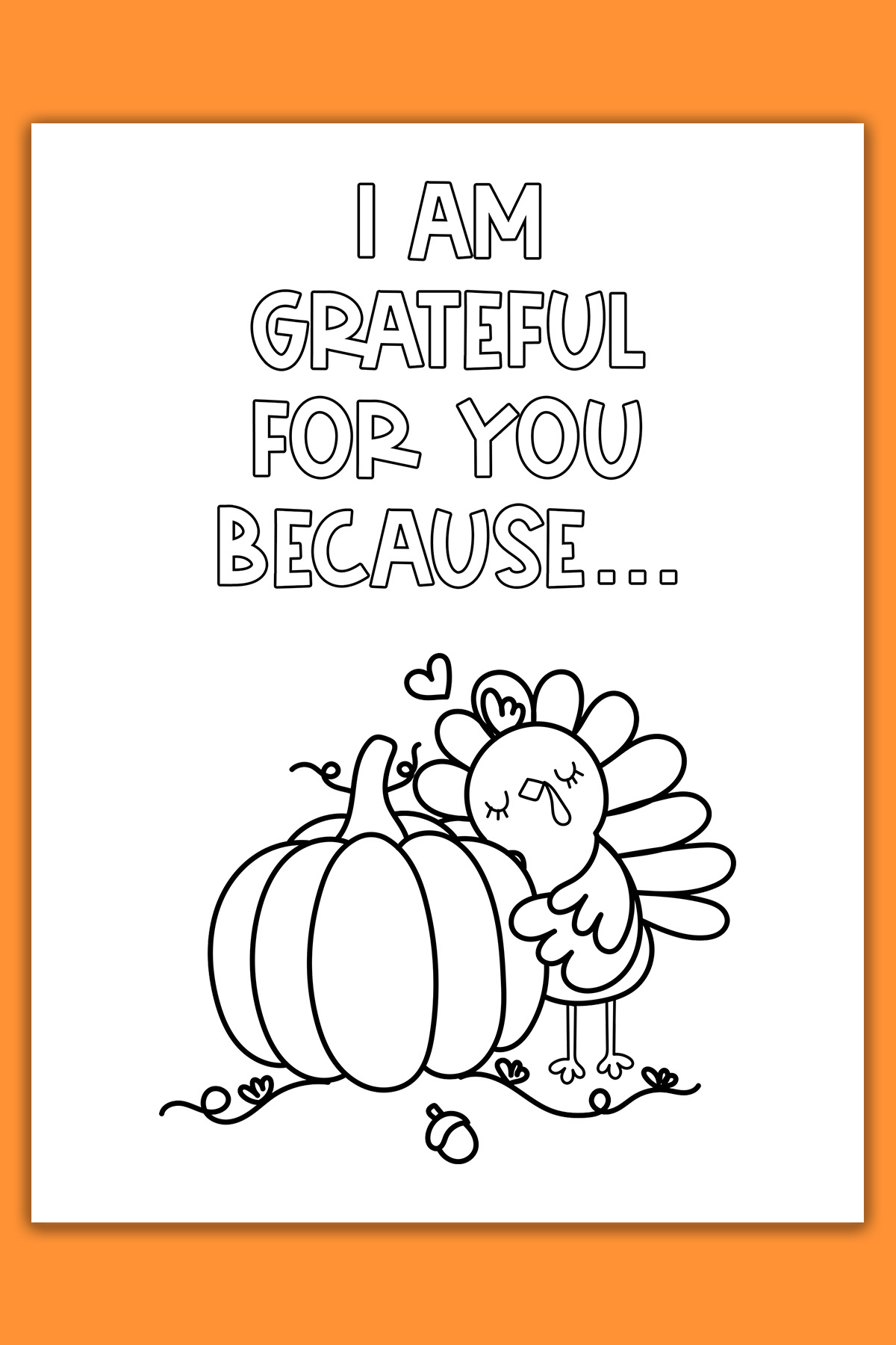 Thanksgiving Cards Coloring Pages - 10 Free Cards Included pertaining to Printable Coloring Thanksgiving Cards