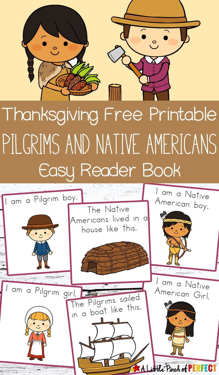 Thanksgiving Color And Read Book: Free Printable Kids Activity - A with regard to Preschool Thanksgiving Story Printable