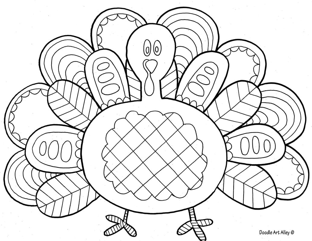 Thanksgiving Coloring Pages - Doodle Art Alley inside Thanksgiving Color Sheet Printable Free