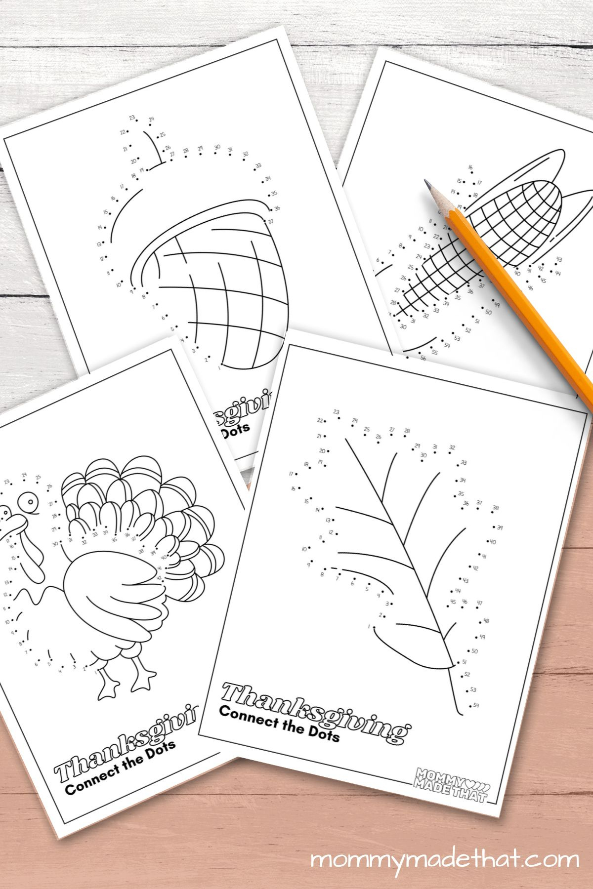Thanksgiving Connect The Dots (Lots Of Fun Free Printables!) intended for Thanksgiving Connect the Dots Free Printable
