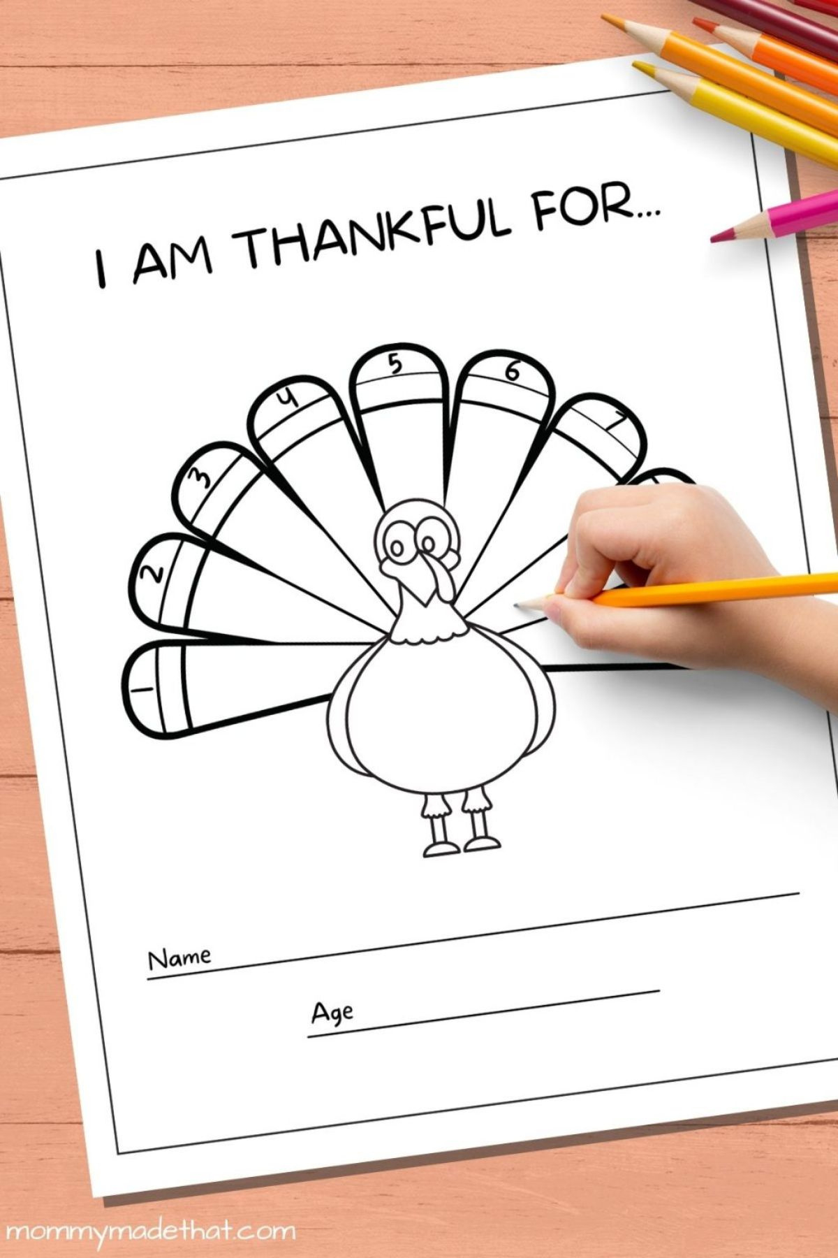 Thanksgiving Crafts And Activities For Kids for Printable Thanksgiving Preschool Craft