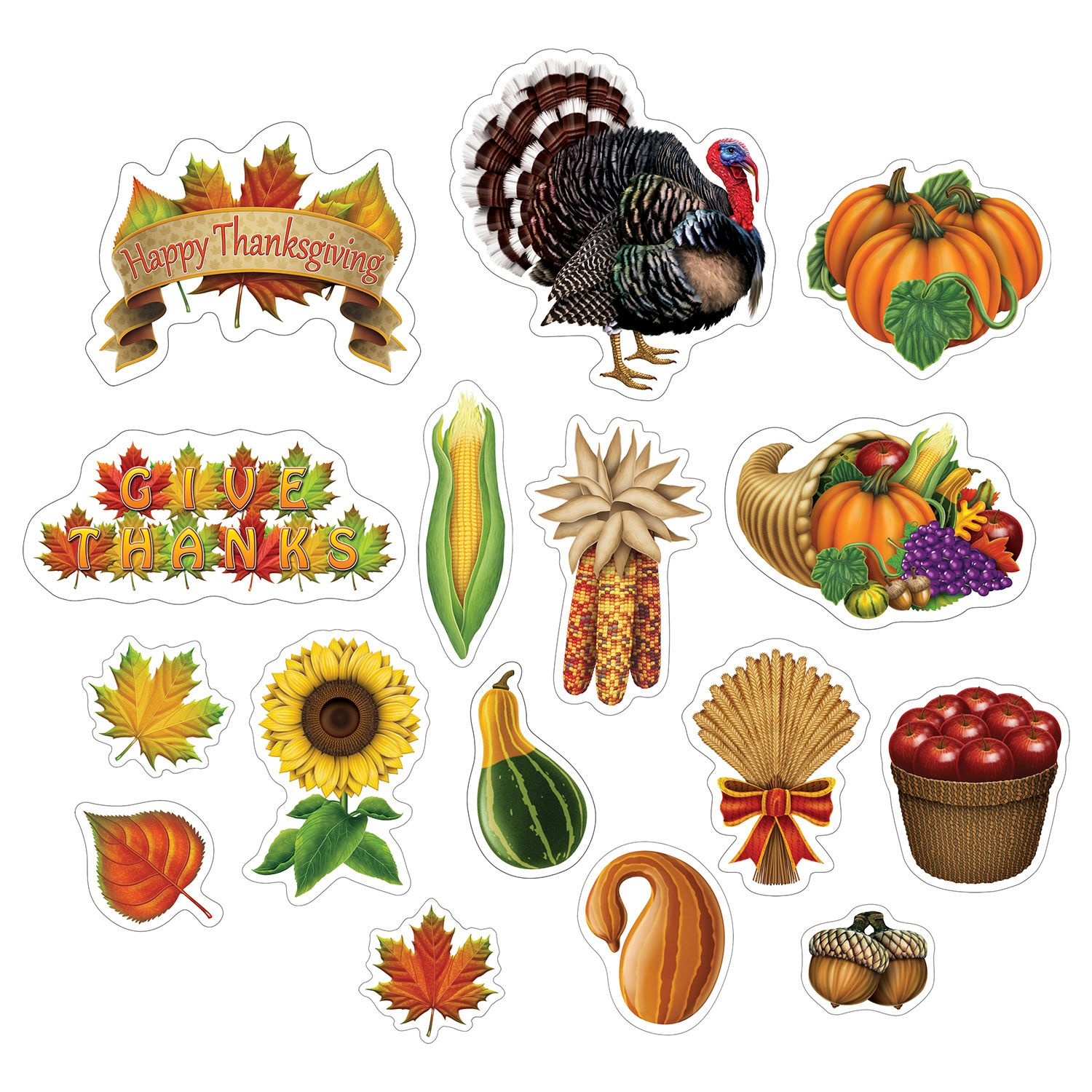 Thanksgiving Cutouts within Thanksgiving Cut Outs Printable