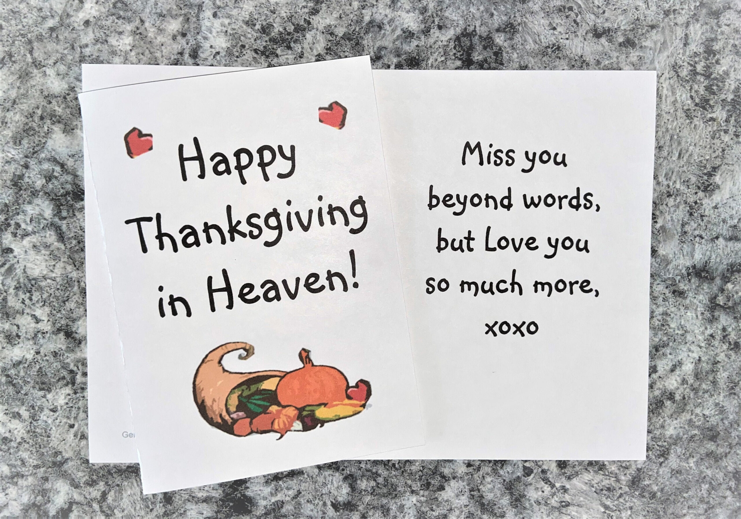 Thanksgiving Heaven - Etsy with regard to Thanksgiving In Heaven Poem