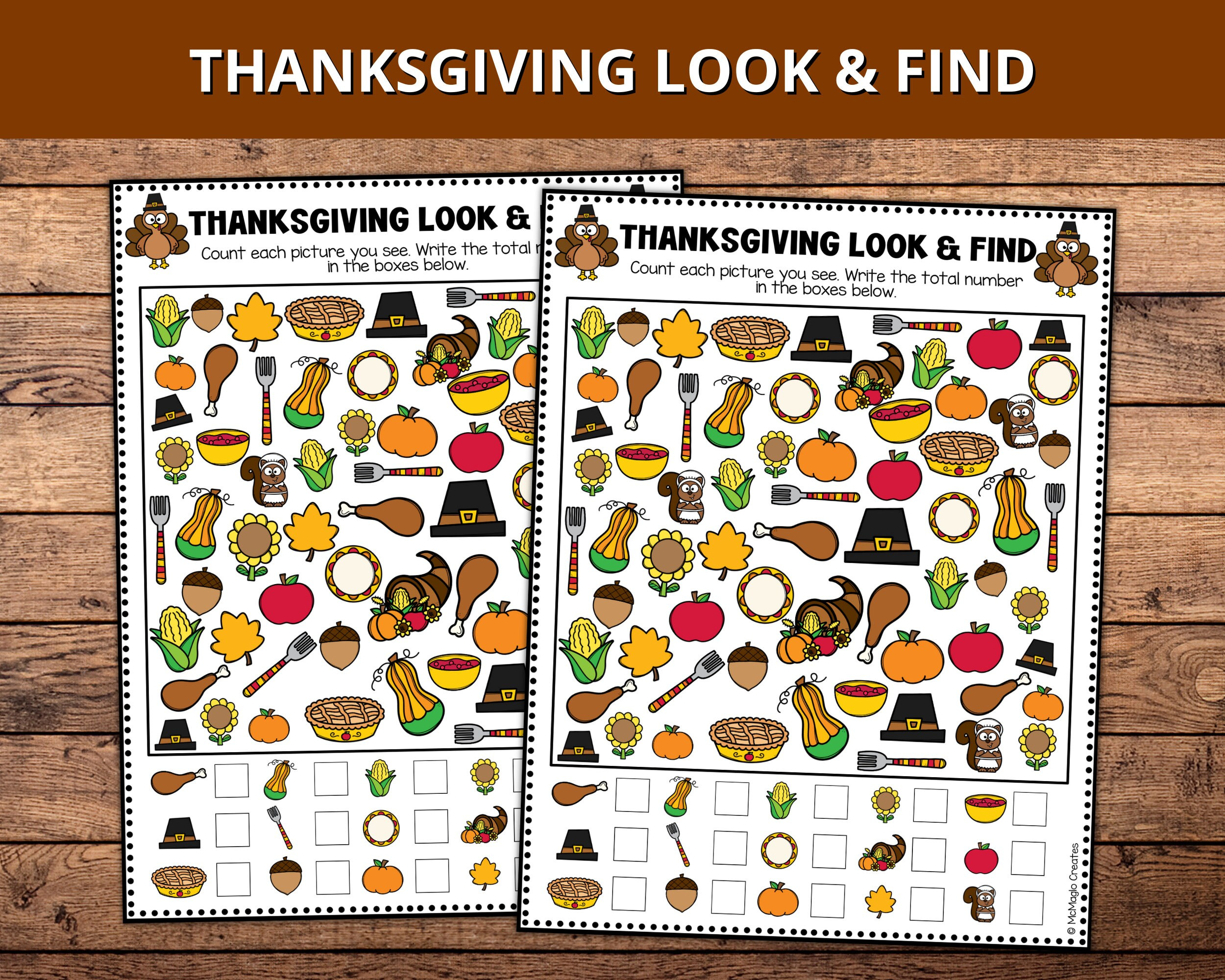Thanksgiving Look And Find Activity, Thanksgiving Printable Games regarding Thanksgiving Look And Find Printable