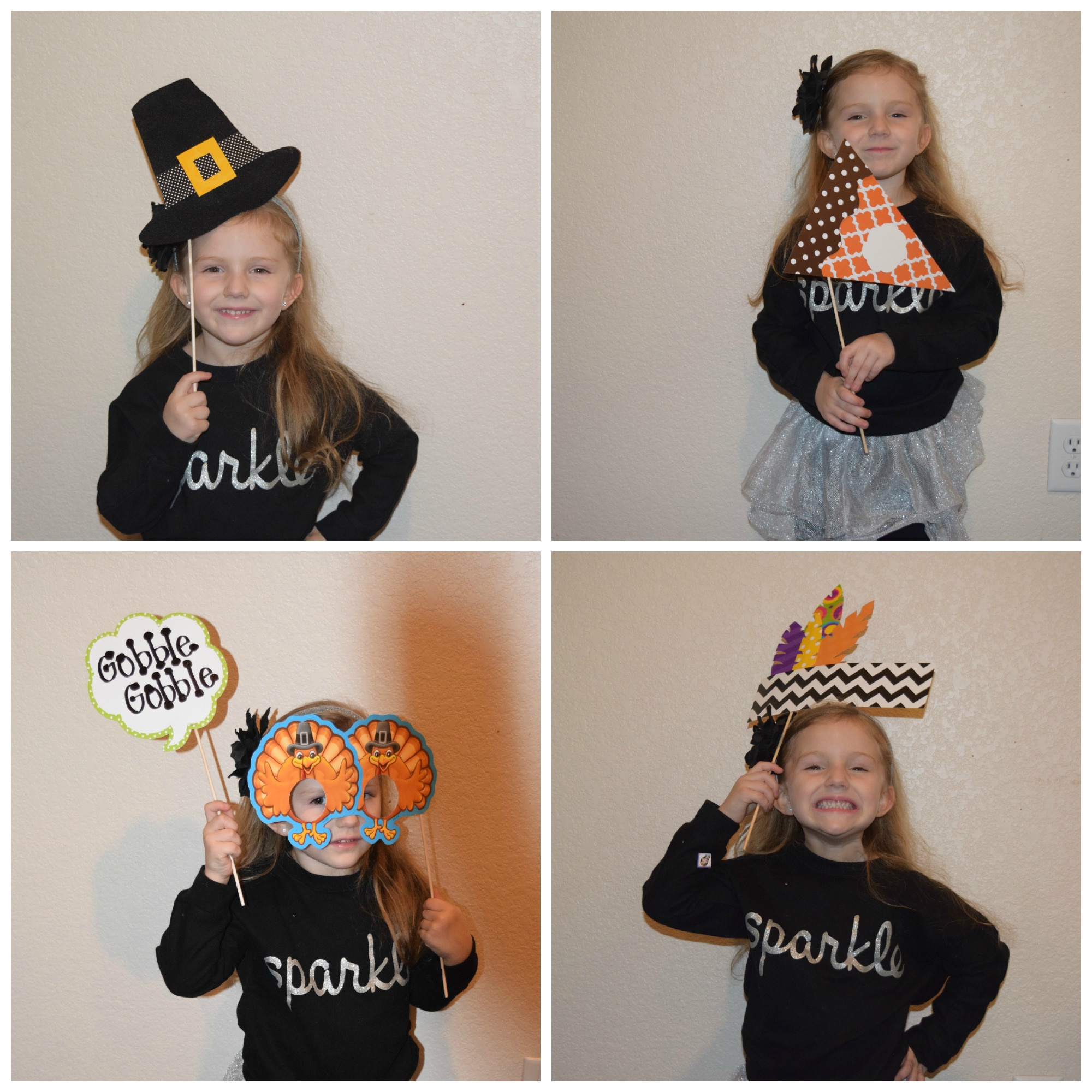 Thanksgiving Photo Booth Props For The Classroom &amp;amp; Free Template pertaining to I am Thankful For Free Printable Photo Booth