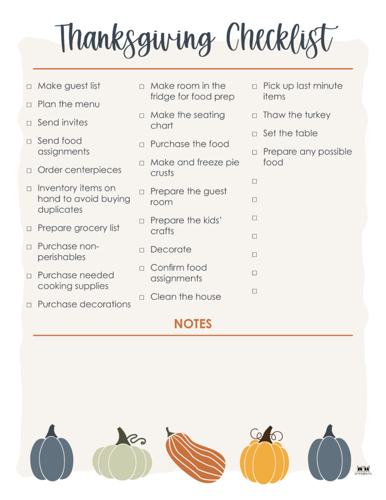 Thanksgiving Shopping Lists & Checklists - 30 Free Printables within Printable Shopping List For Thanksgiving Dinner
