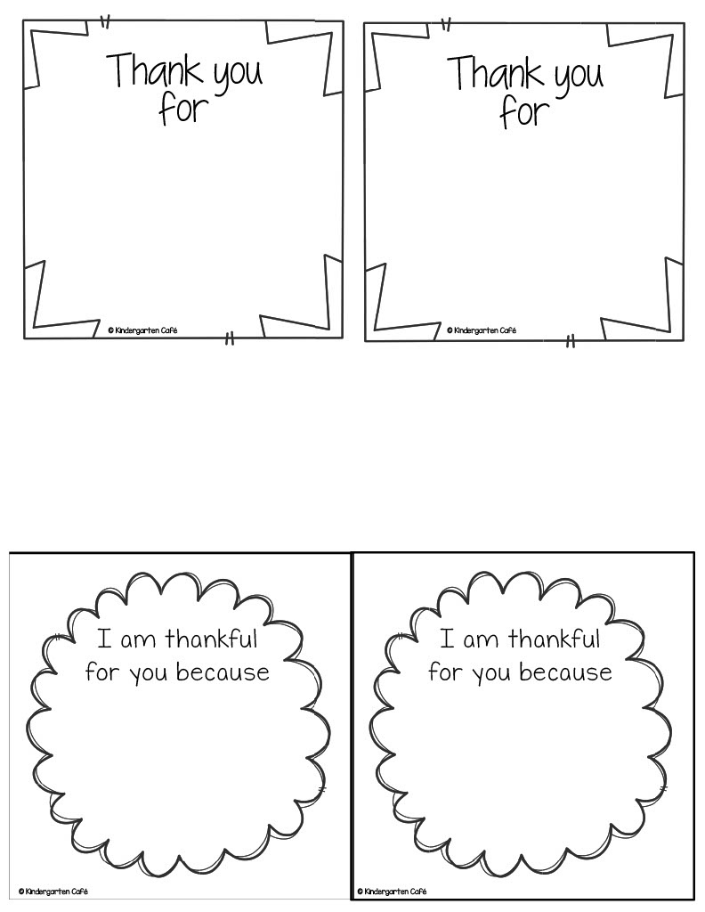 Thanksgiving Thank You Cards | Printable Gratitude Cards pertaining to Printable Cards I am Thankful For You Printable