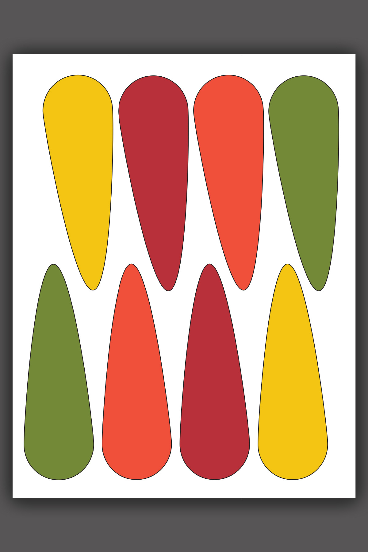 Thanksgiving Thankful Turkey Printable within Printable Colored Turkey Feathers