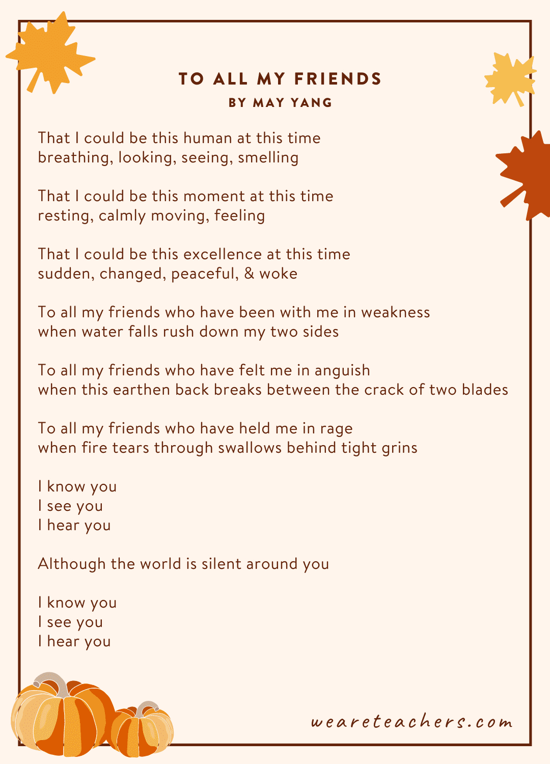 The Best Thanksgiving Poems For Kids Of All Ages And Reading Levels inside Thanksgiving Poems For Children