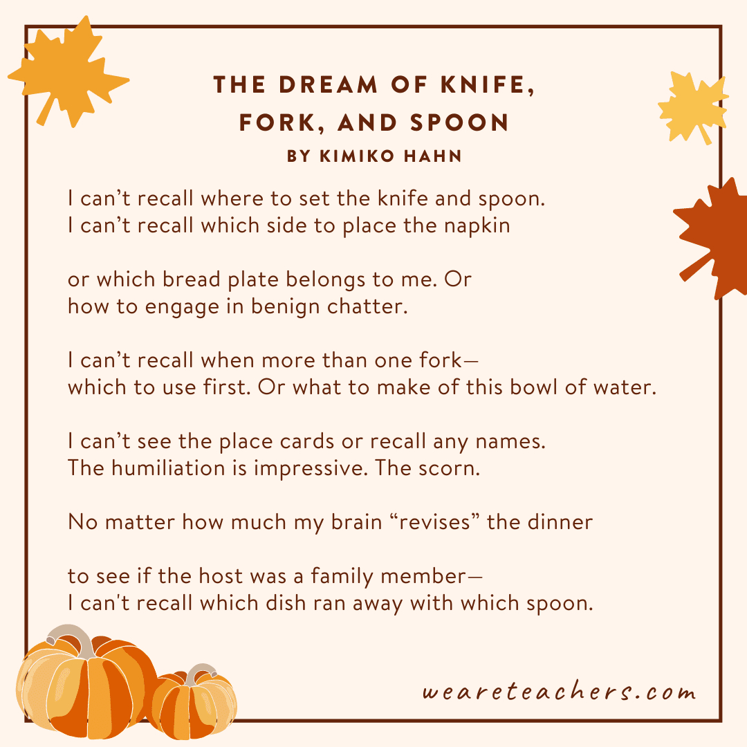 The Best Thanksgiving Poems For Kids Of All Ages And Reading Levels intended for Thanksgiving Poem Kids
