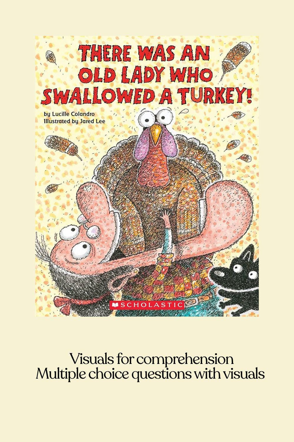 There Was An Old Lady Who Swallowed A Turkey | Speech Therapy inside There Was An Old Lady Who Swallowed A Turkey Printable