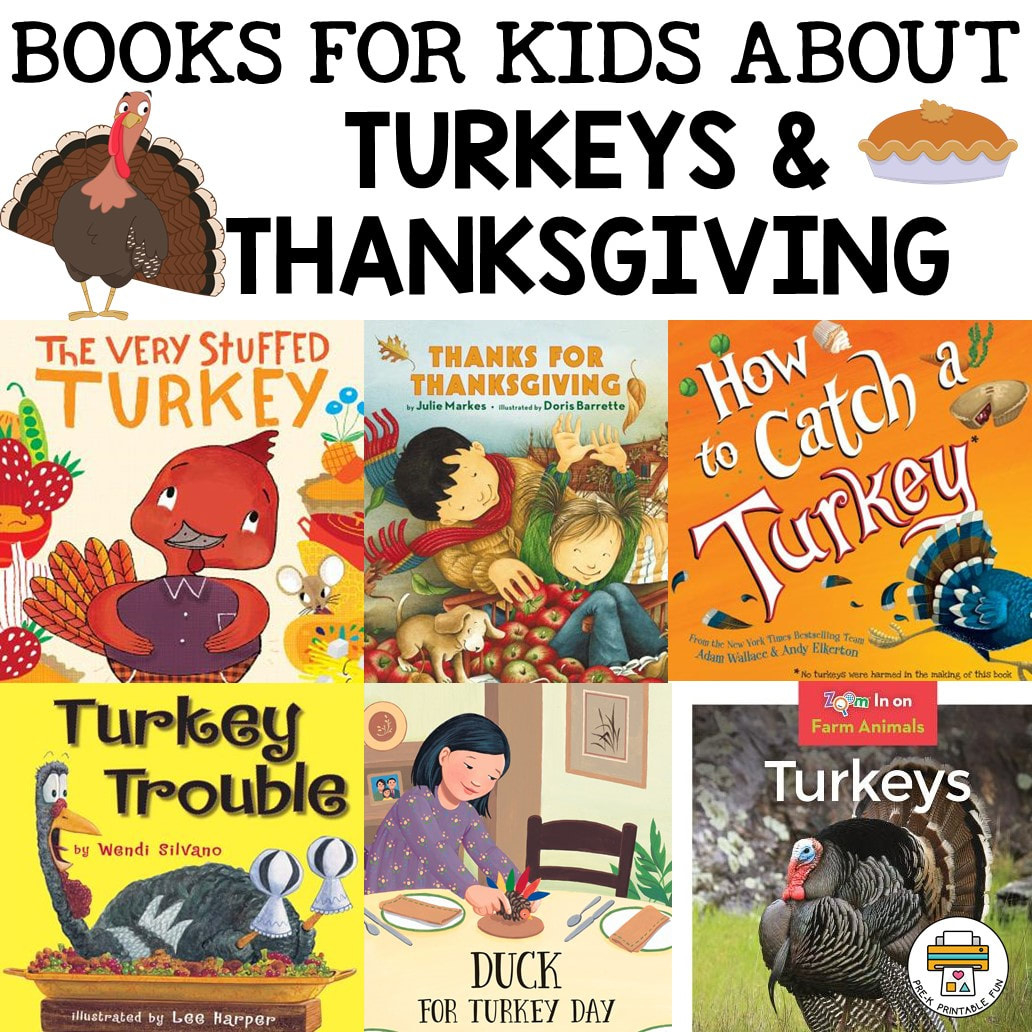 Turkey And Thanksgiving Book Picks For Preschoolers - Pre-K with regard to Preschool Thanksgiving Books Printable